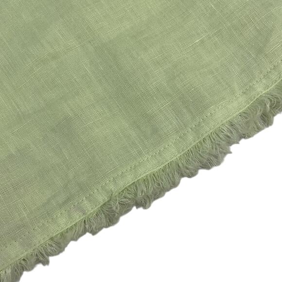 Tommy Bahama Two Palms Ruffle Linen Shift Dress Beach Vacation Green Size Small - Picture 11 of 16